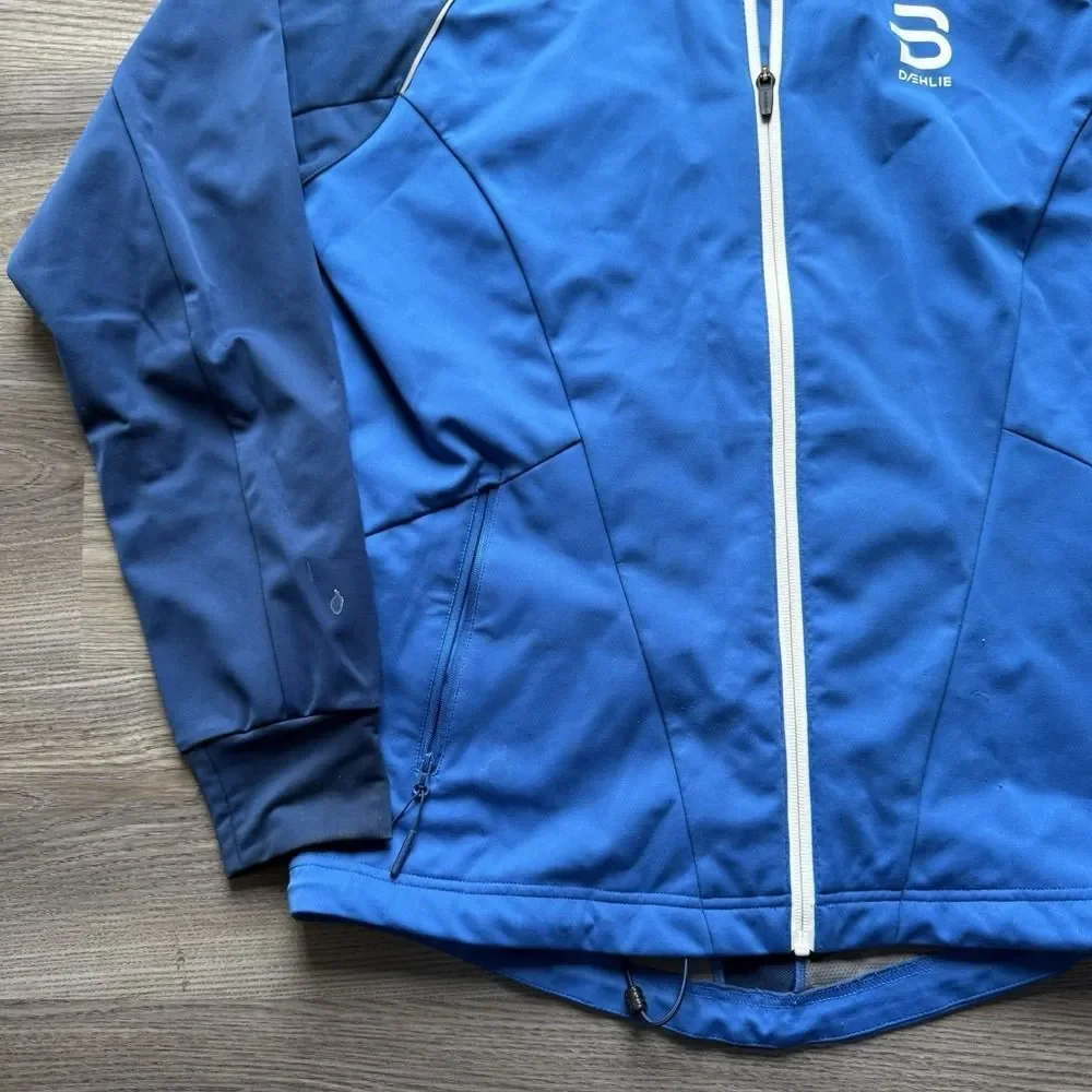 Bjorn Daehlie Ridge Jacket Blue Two Tone Men's Size Medium